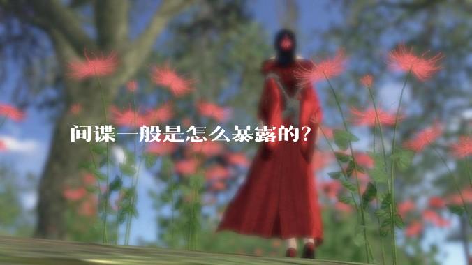间谍一般是怎么暴露的？