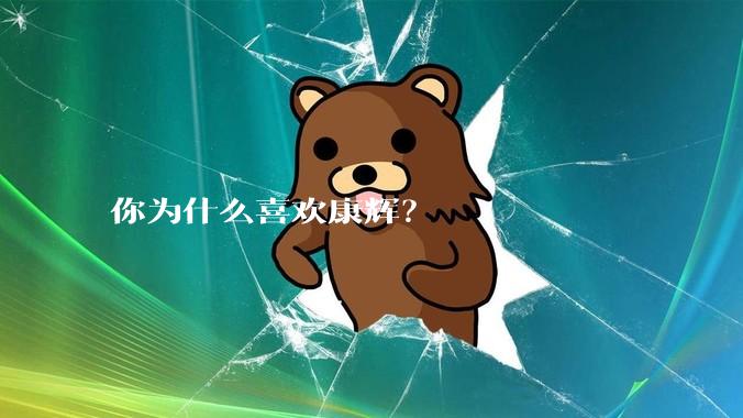 你为什么喜欢康辉？